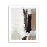 Shop Avenue Art Print-Abstract, Black, Brown, Dan Hobday, Portrait, Rectangle, View All, White-framed painted poster wall decor artwork