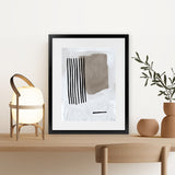 Shop Be There Art Print-Abstract, Brown, Dan Hobday, Neutrals, Portrait, Rectangle, View All-framed painted poster wall decor artwork