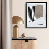 Shop Be There Art Print-Abstract, Brown, Dan Hobday, Neutrals, Portrait, Rectangle, View All-framed painted poster wall decor artwork
