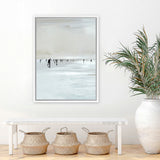 Shop Beachy Canvas Art Print-Abstract, Dan Hobday, Neutrals, Portrait, Rectangle, View All-framed wall decor artwork
