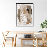 Shop Beauty Canvas Art Print-Abstract, Brown, Dan Hobday, Portrait, Rectangle, View All-framed wall decor artwork