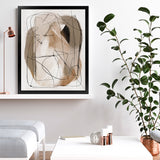 Shop Beauty Art Print-Abstract, Brown, Dan Hobday, Portrait, Rectangle, View All-framed painted poster wall decor artwork