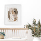 Shop Beauty Art Print-Abstract, Brown, Dan Hobday, Portrait, Rectangle, View All-framed painted poster wall decor artwork