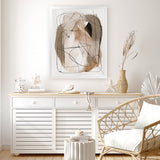 Shop Beauty Art Print-Abstract, Brown, Dan Hobday, Portrait, Rectangle, View All-framed painted poster wall decor artwork