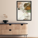 Shop Bistro Canvas Art Print-Abstract, Brown, Dan Hobday, Neutrals, Portrait, Rectangle, View All-framed wall decor artwork