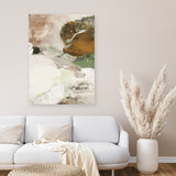 Shop Bistro Canvas Art Print-Abstract, Brown, Dan Hobday, Neutrals, Portrait, Rectangle, View All-framed wall decor artwork