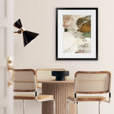 Shop Bistro Art Print-Abstract, Brown, Dan Hobday, Neutrals, Portrait, Rectangle, View All-framed painted poster wall decor artwork