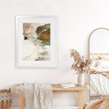 Shop Bistro Art Print-Abstract, Brown, Dan Hobday, Neutrals, Portrait, Rectangle, View All-framed painted poster wall decor artwork