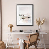 Shop Blended Art Print-Abstract, Dan Hobday, Neutrals, Portrait, Rectangle, View All-framed painted poster wall decor artwork