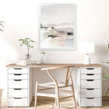 Shop Blended Art Print-Abstract, Dan Hobday, Neutrals, Portrait, Rectangle, View All-framed painted poster wall decor artwork