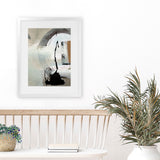 Shop Boulevard Art Print-Abstract, Dan Hobday, Green, Portrait, Rectangle, View All-framed painted poster wall decor artwork