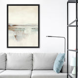 Shop Calm 2 Canvas Art Print-Abstract, Dan Hobday, Neutrals, Portrait, Rectangle, View All-framed wall decor artwork