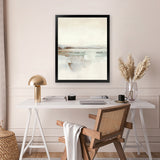 Shop Calm 2 Art Print-Abstract, Dan Hobday, Neutrals, Portrait, Rectangle, View All-framed painted poster wall decor artwork