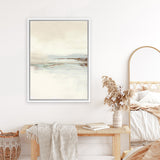 Shop Calm 3 Canvas Art Print-Abstract, Dan Hobday, Neutrals, Portrait, Rectangle, View All-framed wall decor artwork