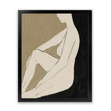 Shop Chill Art Print-Abstract, Black, Brown, Dan Hobday, Portrait, Rectangle, View All-framed painted poster wall decor artwork