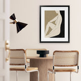 Shop Chill Art Print-Abstract, Black, Brown, Dan Hobday, Portrait, Rectangle, View All-framed painted poster wall decor artwork