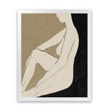 Shop Chill Art Print-Abstract, Black, Brown, Dan Hobday, Portrait, Rectangle, View All-framed painted poster wall decor artwork