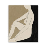 Shop Chill Art Print-Abstract, Black, Brown, Dan Hobday, Portrait, Rectangle, View All-framed painted poster wall decor artwork