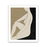 Shop Chill Art Print-Abstract, Black, Brown, Dan Hobday, Portrait, Rectangle, View All-framed painted poster wall decor artwork