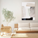Shop Clay 2 Canvas Art Print-Abstract, Dan Hobday, Neutrals, Portrait, Rectangle, View All-framed wall decor artwork