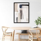 Shop Clay Canvas Art Print-Abstract, Dan Hobday, Neutrals, Portrait, Rectangle, View All-framed wall decor artwork