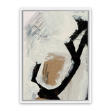 Shop Click Canvas Art Print-Abstract, Black, Dan Hobday, Neutrals, Portrait, Rectangle, View All-framed wall decor artwork