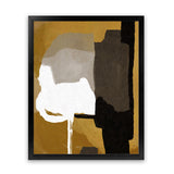 Shop Clue Art Print-Abstract, Brown, Dan Hobday, Portrait, Rectangle, View All-framed painted poster wall decor artwork