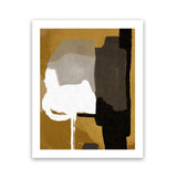 Shop Clue Art Print-Abstract, Brown, Dan Hobday, Portrait, Rectangle, View All-framed painted poster wall decor artwork
