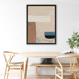 Shop Control Canvas Art Print-Abstract, Brown, Dan Hobday, Portrait, Rectangle, View All-framed wall decor artwork