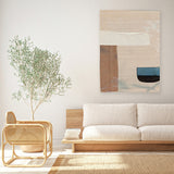 Shop Control Canvas Art Print-Abstract, Brown, Dan Hobday, Portrait, Rectangle, View All-framed wall decor artwork