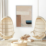 Shop Control Canvas Art Print-Abstract, Brown, Dan Hobday, Portrait, Rectangle, View All-framed wall decor artwork