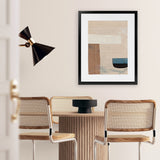 Shop Control Art Print-Abstract, Brown, Dan Hobday, Portrait, Rectangle, View All-framed painted poster wall decor artwork