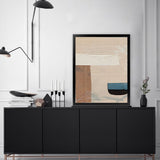 Shop Control Art Print-Abstract, Brown, Dan Hobday, Portrait, Rectangle, View All-framed painted poster wall decor artwork