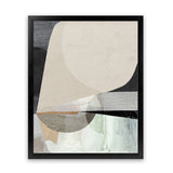 Shop Conversation Art Print-Abstract, Dan Hobday, Neutrals, Portrait, Rectangle, View All-framed painted poster wall decor artwork
