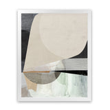 Shop Conversation Art Print-Abstract, Dan Hobday, Neutrals, Portrait, Rectangle, View All-framed painted poster wall decor artwork