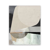 Shop Conversation Art Print-Abstract, Dan Hobday, Neutrals, Portrait, Rectangle, View All-framed painted poster wall decor artwork