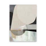 Shop Conversation Canvas Art Print-Abstract, Dan Hobday, Neutrals, Portrait, Rectangle, View All-framed wall decor artwork