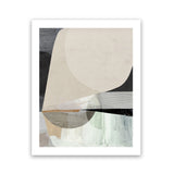 Shop Conversation Art Print-Abstract, Dan Hobday, Neutrals, Portrait, Rectangle, View All-framed painted poster wall decor artwork