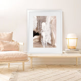 Shop Cosy 1 Art Print-Abstract, Brown, Dan Hobday, Neutrals, Portrait, Rectangle, View All-framed painted poster wall decor artwork