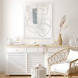 Shop Crafted Art Print-Abstract, Dan Hobday, Neutrals, Portrait, Rectangle, View All-framed painted poster wall decor artwork