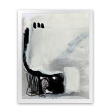 Shop Decoy 1 Art Print-Abstract, Black, Dan Hobday, Neutrals, Portrait, Rectangle, View All-framed painted poster wall decor artwork