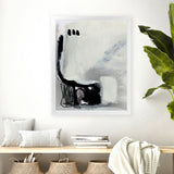 Shop Decoy 1 Art Print-Abstract, Black, Dan Hobday, Neutrals, Portrait, Rectangle, View All-framed painted poster wall decor artwork