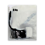 Shop Decoy 1 Art Print-Abstract, Black, Dan Hobday, Neutrals, Portrait, Rectangle, View All-framed painted poster wall decor artwork