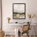 Shop Distant Forest Art Print-Abstract, Brown, Dan Hobday, Neutrals, Portrait, Rectangle, View All-framed painted poster wall decor artwork