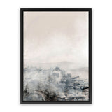 Shop Distant Canvas Art Print-Abstract, Dan Hobday, Neutrals, Portrait, Rectangle, View All-framed wall decor artwork