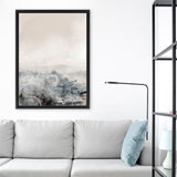 Shop Distant Canvas Art Print-Abstract, Dan Hobday, Neutrals, Portrait, Rectangle, View All-framed wall decor artwork