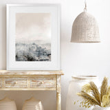 Shop Distant Art Print-Abstract, Dan Hobday, Neutrals, Portrait, Rectangle, View All-framed painted poster wall decor artwork