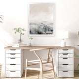 Shop Distant Art Print-Abstract, Dan Hobday, Neutrals, Portrait, Rectangle, View All-framed painted poster wall decor artwork