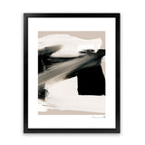 Shop Feelings Art Print-Abstract, Black, Dan Hobday, Neutrals, Portrait, Rectangle, View All-framed painted poster wall decor artwork