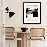 Shop Feelings Art Print-Abstract, Black, Dan Hobday, Neutrals, Portrait, Rectangle, View All-framed painted poster wall decor artwork